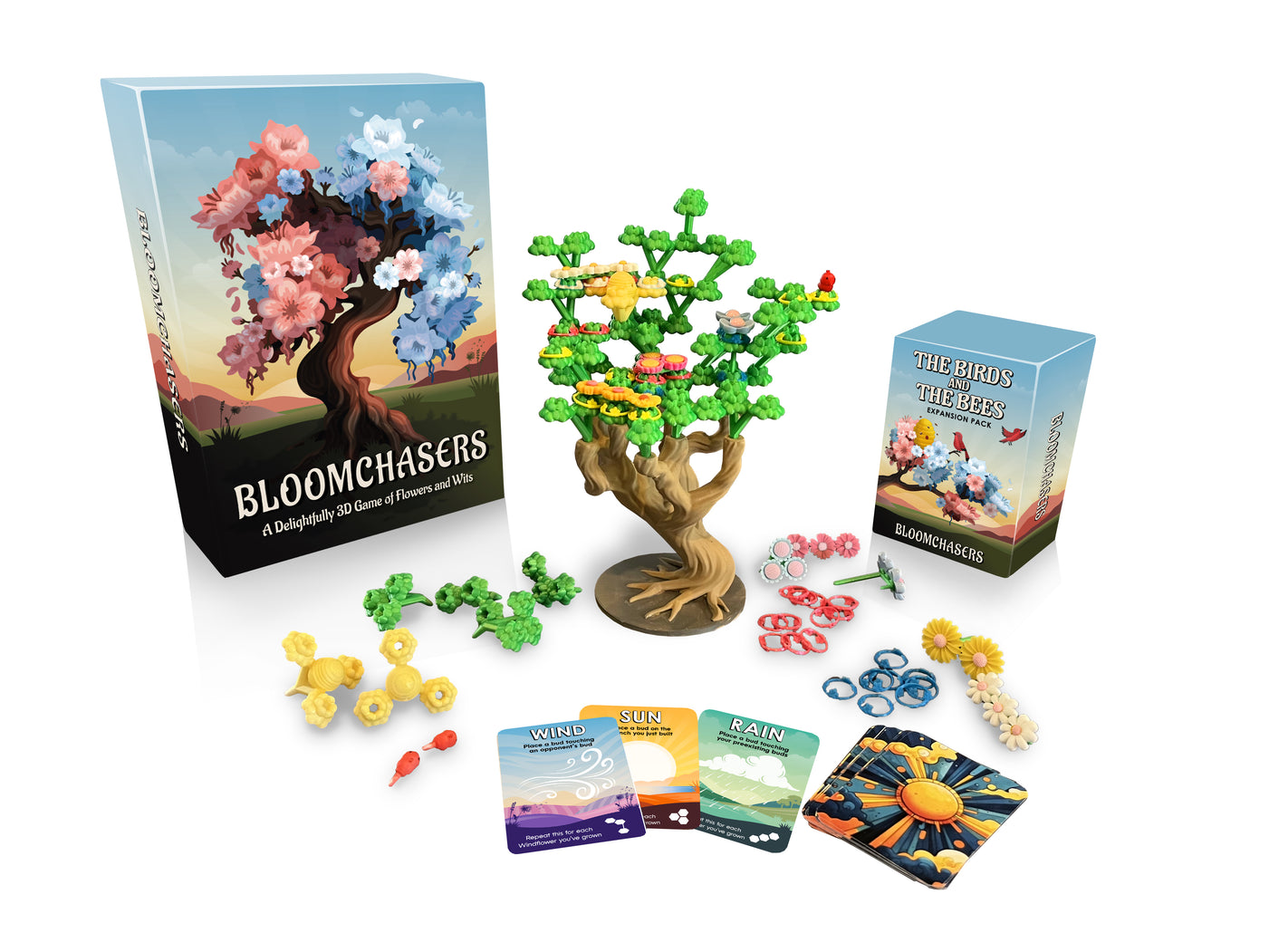 PRE-ORDER: Bloomchasers: Base Game + Full Expansion