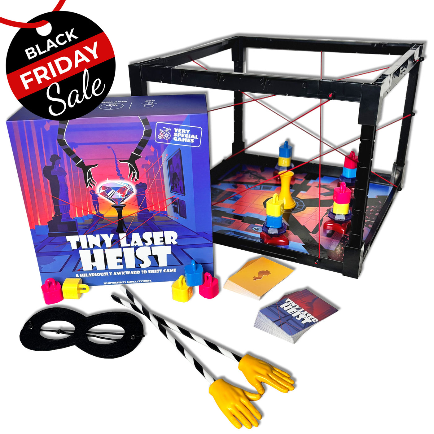 Tiny Laser Heist: A Hilariously Awkward 3D Heist Game