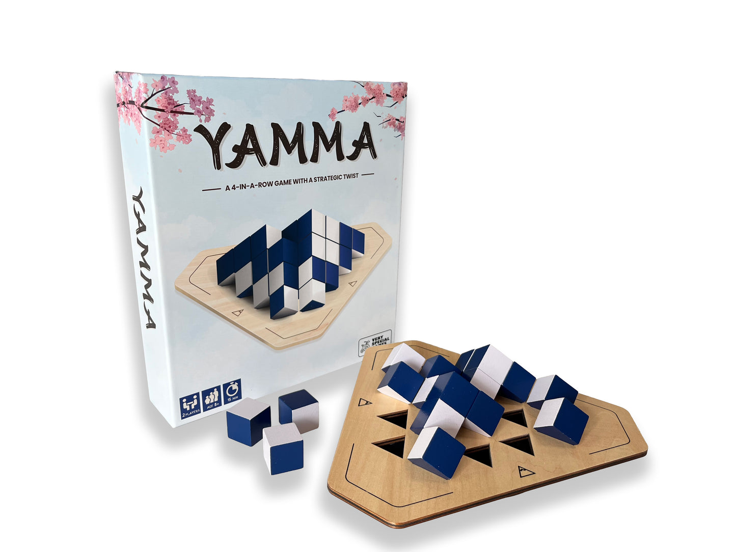 Yamma: Spinning 4-in-a-Row Game in 3D