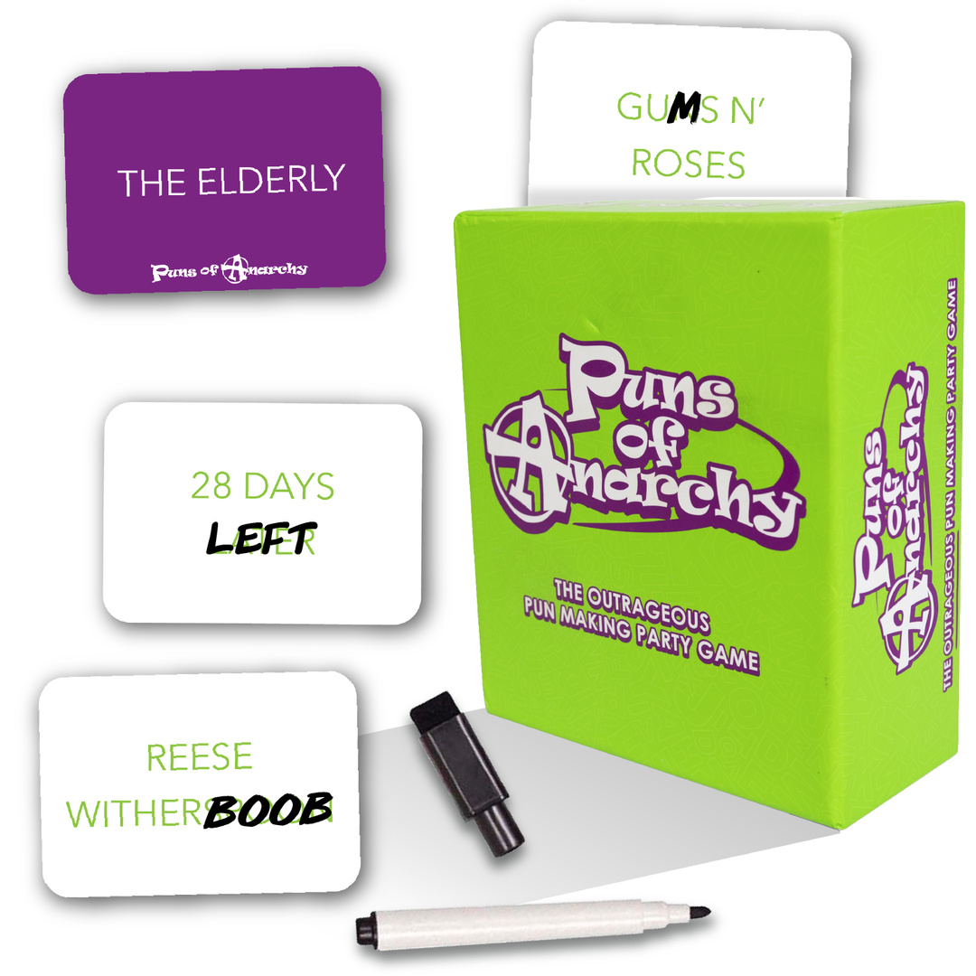 Puns of Anarchy: The Outrageous Pun-Making Game – Very Special Games
