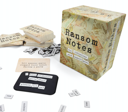 Ransom Notes: The Ridiculous Word Magnet Game!